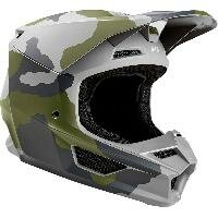 Fox Racing V1 Przm Camo SE шлем кроссовый, зеленый камуфляж / XL