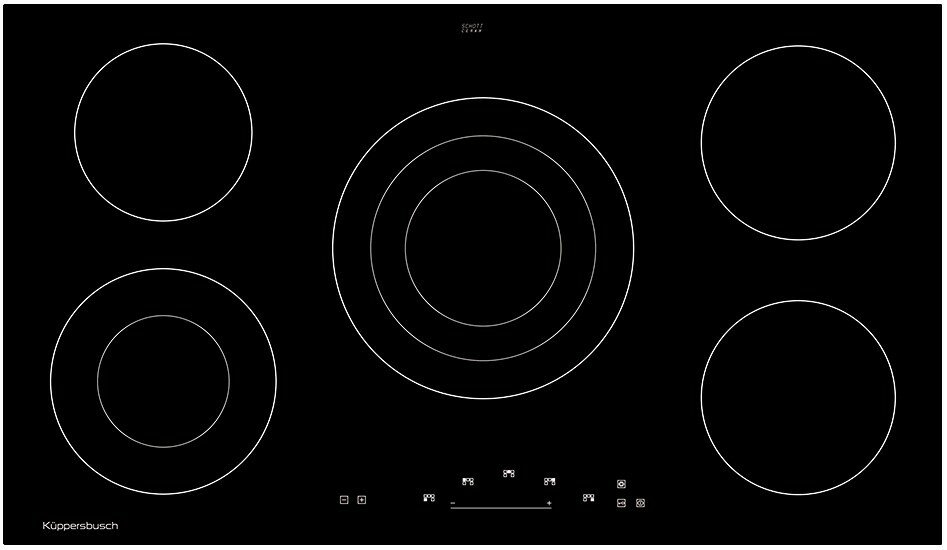 Электрическая варочная панель Kuppersbusch KE 9340.0 SR