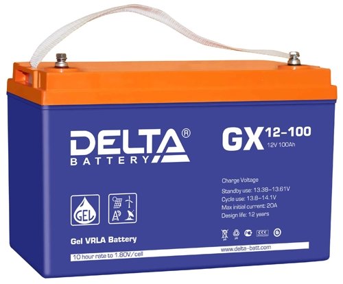 Аккумулятор DELTA GX 12-100