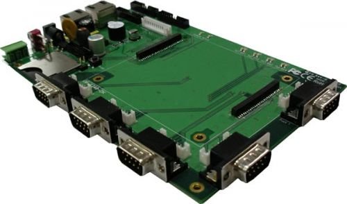 Компьютер MOXA EM-1240-T-LX бескорпусной, с 4 x RS-232/422/485, 2 x Ethernet, SD, на базе µLinux 2.6 на расширенный диапазон рабочей температуры