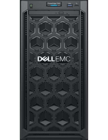 Сервер DELL PowerEdge T140 4LFF Cabled / 1xE-2224 3.4GHz/ 1x8GB UDIMM/ Software RAID/ 1x1 TB SATA/ DVD-RW/ 2xGE/ 365W/ iDRAC Express/ 3YBWNBD