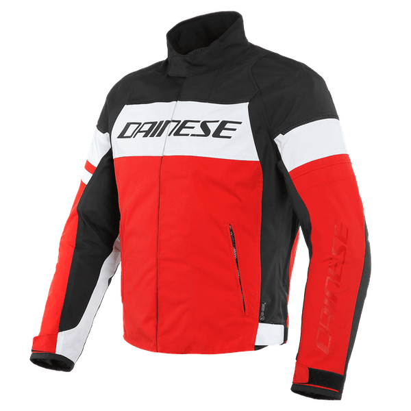 Мотокуртка DAINESE SAETTA D-DRY текстильная a60 white/lava-red/black 52