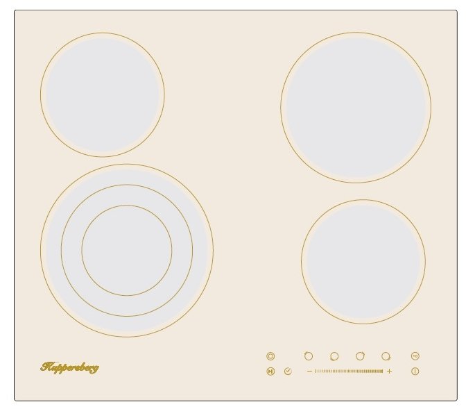 Электрическая варочная панель Kuppersberg ECS 603 C