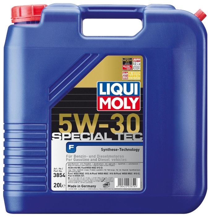 Моторное масло LIQUI MOLY Special Tec F 5W-30 20 л