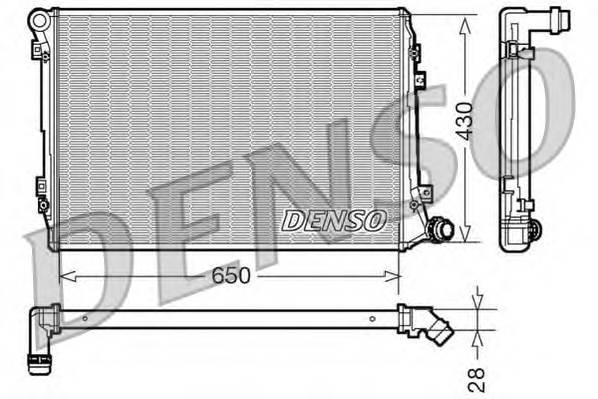 Радиатор Denso DRM32037