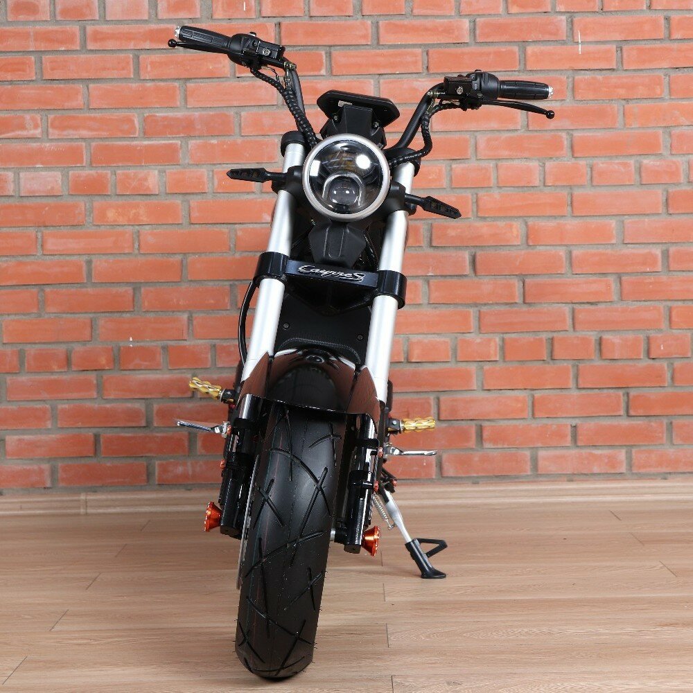 Электроскутер Citycoco Harley PRINCE 2000W 60В 20Ah (Цвет-белый)