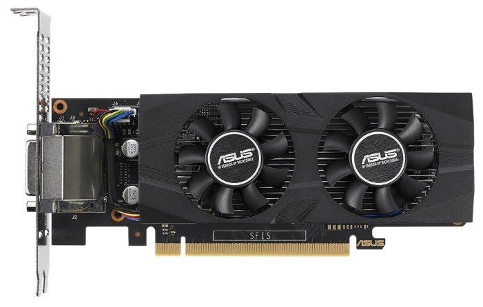 Видеокарта ASUS GeForce GTX 1050 Ti 1303MHz PCI-E 3.0 4096MB 7008MHz 128 bit DVI HDMI HDCP OC Low Profile