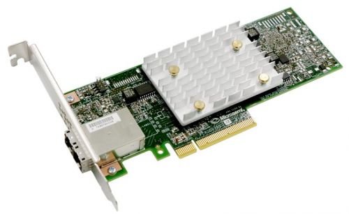 Контроллер SAS Adaptec HBA 1100-8e SGL 2293300-R (8 external ports,PCIe Gen3,x8, ,,,FlexConfig)