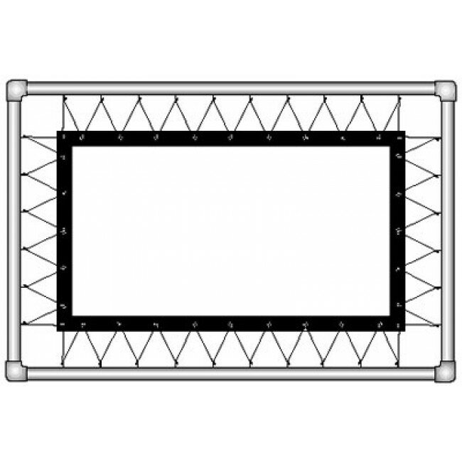 Полотно на люверсах Corvus (16:9) 347х205 (Z 325х183/9 RP-PS/S)