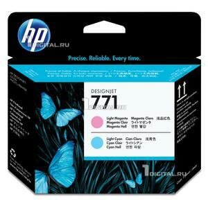 Печатающая головка HP CE019A № 771 (Светло-голубая/светло-пурпурная) для Designjet Z6200