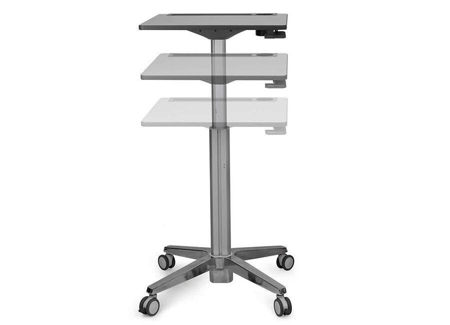 Мобильная стойка Офисный стол с ручной регулировкой по высоте Ergotron LearnFit (24-547-003)
