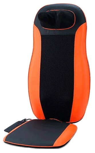 Массажная накидка FitStudio с роликами для шеи и ИК-прогревом NeckBack Massage Cushion