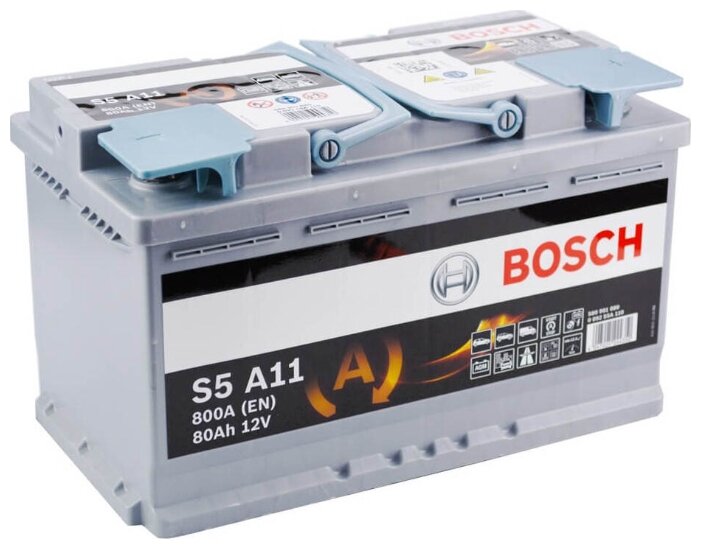 Автомобильный аккумулятор Bosch S5 A11 AGM (0 092 S5A 110)