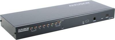 Aten Altusen 1U 8-port 1-User CAT5 IP KVM Switch(кл-ра+мышьUSBилиPS/2+VGA15pin+LAN) .