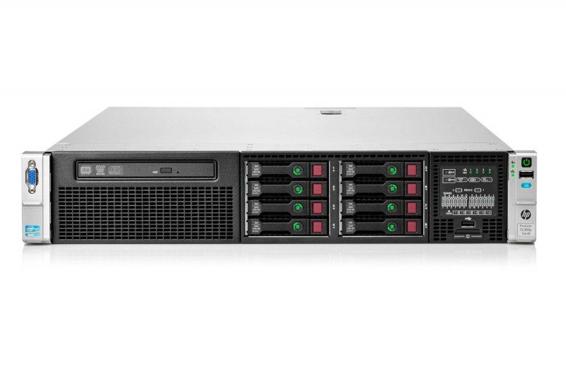 Сервер 662257-421 HP ProLiant DL380p Gen8 2xXeon8C E5-2690 2.9GHz, 4x8GbR1D