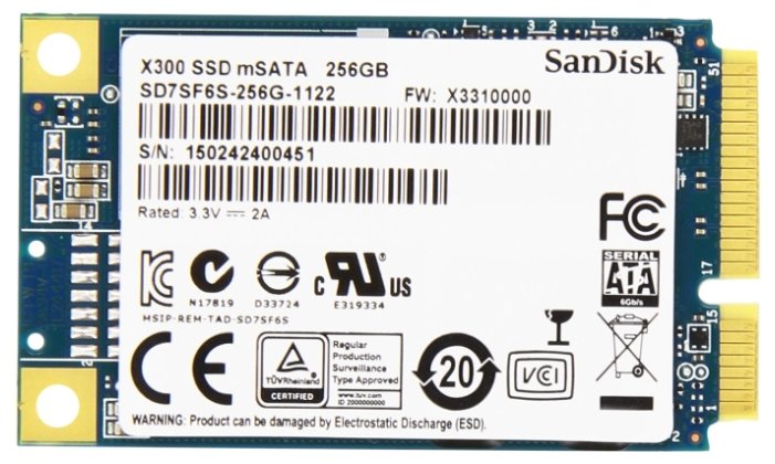 Твердотельный накопитель SanDisk SD7SF6S-256G-1122