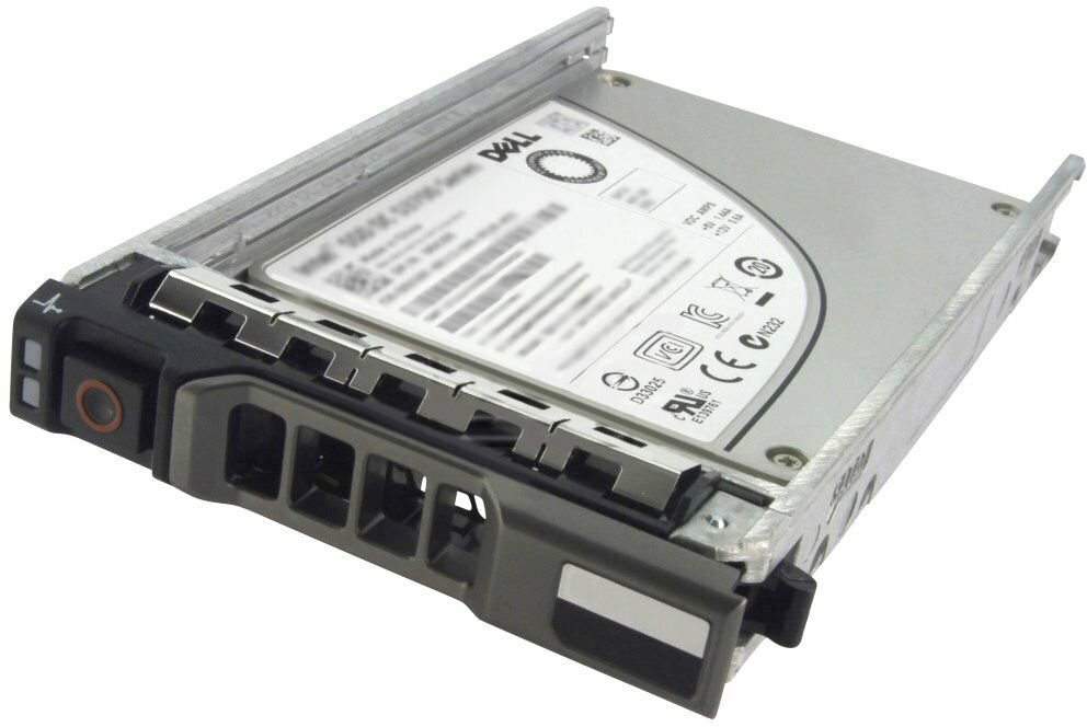 400-AEFD Жесткий диск Dell 1TB SATA 6Gbps 7.2k 2.5quot;quot; HD Hot Plug Fully Assembled Kit for G13 servers R630/R730/R730XD/T430/T630/R430