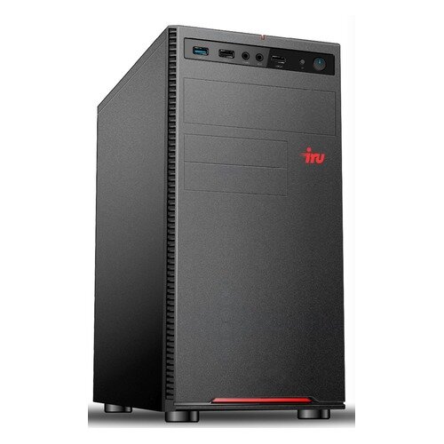 Компьютер IRU Home 120, AMD E1 2500, DDR3 4ГБ, 240ГБ(SSD), AMD Radeon HD 8240, Free DOS, черный [1187716]