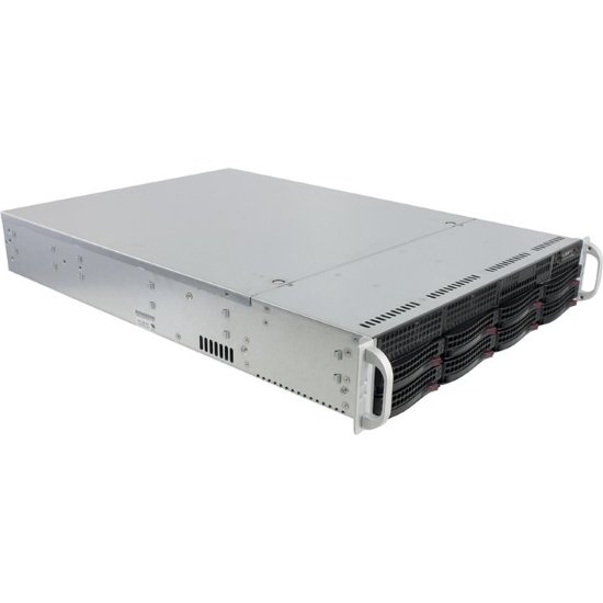 Серверный корпус SUPERMICRO (2U rack, 740W, 3.5quot; SAS/SATA Hot-swap-8, E-ATX/ATX)
