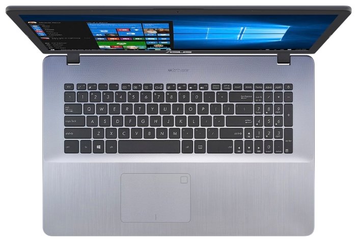 Ноутбук ASUS VivoBook 17 X705MA-BX014T (Intel Pentium N5000 1100MHz/17.3quot;/1600x900/4GB/1000GB HDD/DVD нет/Intel UHD Graphics 605/Wi-Fi/Bluetooth/Windows 10 Home)