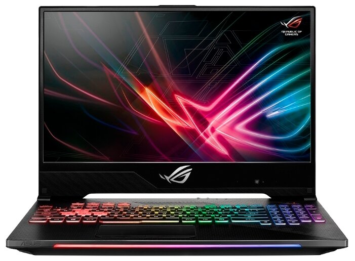 Ноутбук ASUS ROG GL504GV-ES115T (Intel Core i7 8750H 2200 MHz/15.6quot;/1920x1080/16GB/1000GB SSD/DVD нет/NVIDIA GeForce RTX 2060/Wi-Fi/Bluetooth/Windows 10 Home)