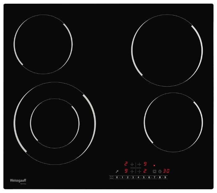 Электрическая варочная панель Weissgauff HV 641 BS