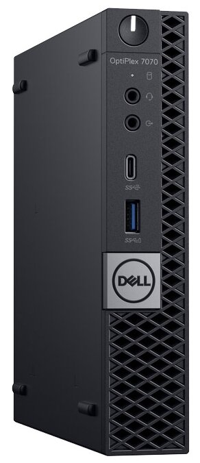 Настольный компьютер DELL Optiplex 7070 Micro (7070-6800) Micro-Tower/Intel Core i7-9700/8 ГБ/256 ГБ SSD/Intel UHD Graphics 630/Windows 10 Pro