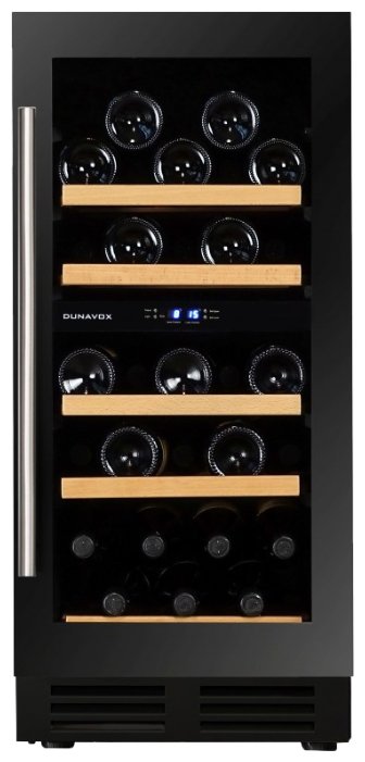 Встраиваемый винный шкаф Dunavox DAU-32.78DB