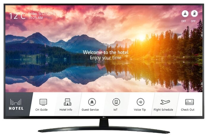 Телевизор LG 65UT661H 65quot; (2019) черный