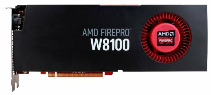 Видеокарта AMD FirePro W8100 824Mhz PCI-E 3.0 8192Mb 512 bit