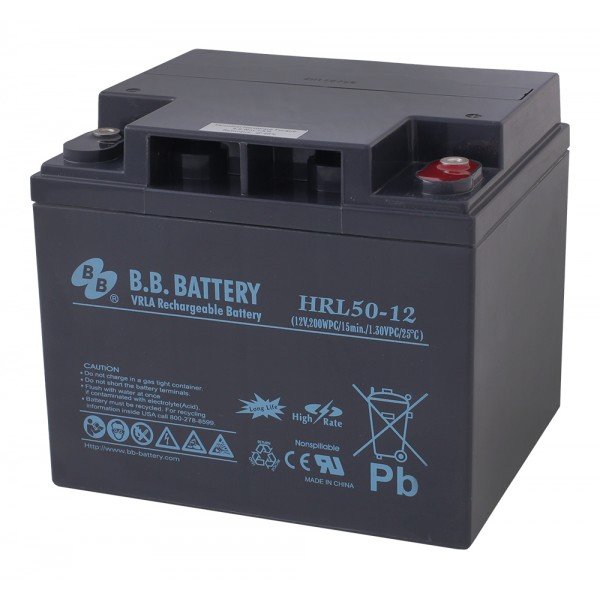Аккумуляторная батарея B.B.Battery HRL 50-12