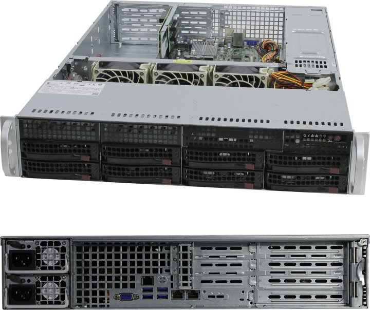 Серверная платформа Supermicro SuperServer SYS-6029P-WTR
