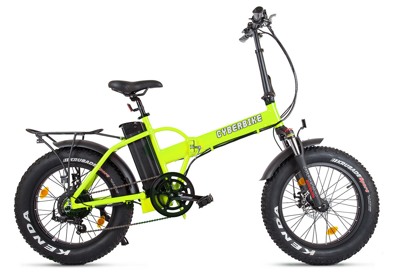 Велогибрид Eltreco Cyberbike Fat 500W 019282-1906 (Yellow/Black)