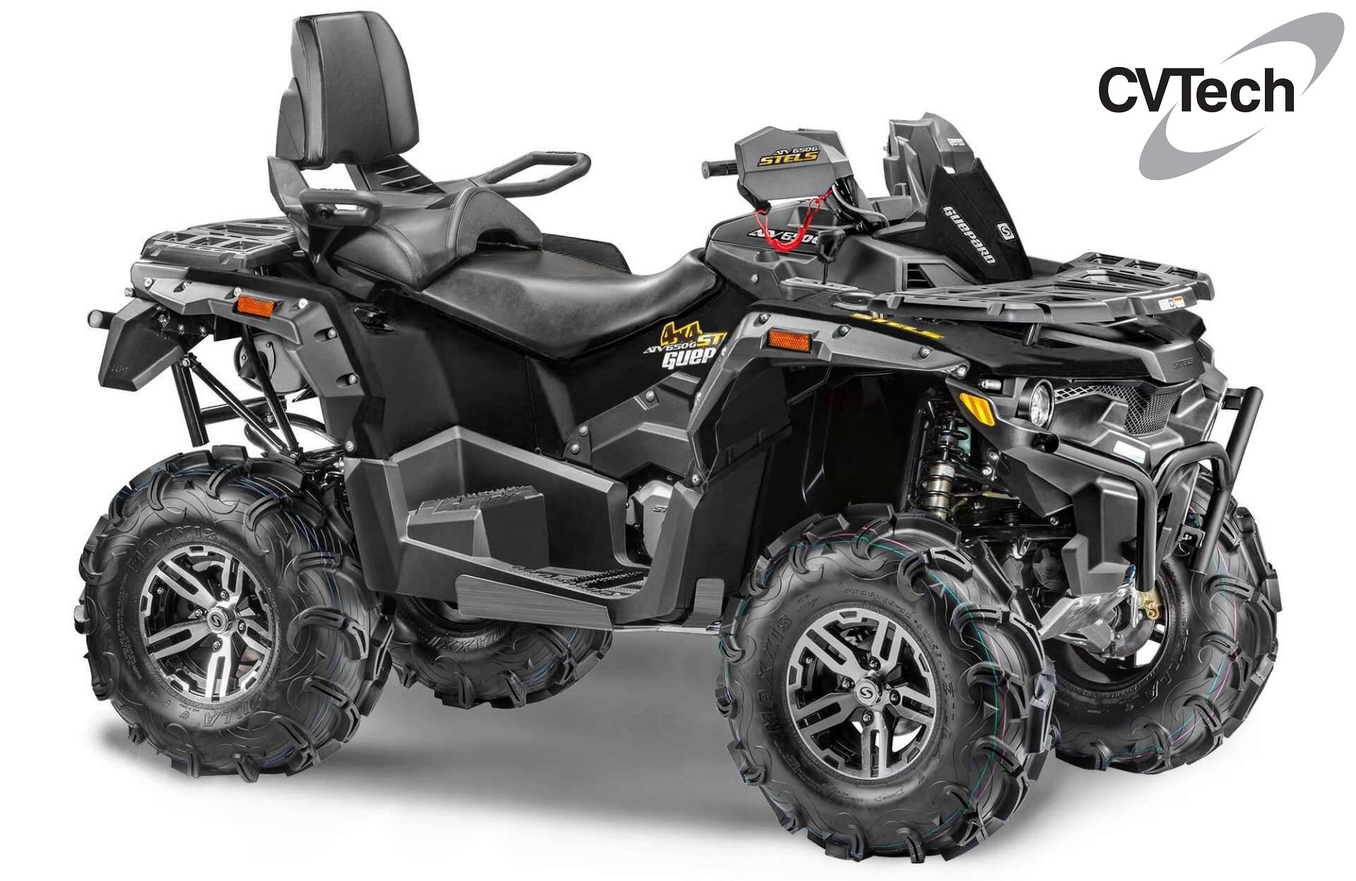 Квадроцикл Stels ATV 650 Guepard Trophy EPS CVTech Черный