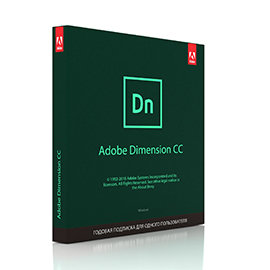 Программное обеспечение Adobe Dimension CC