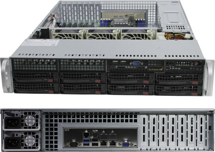 Серверная платформа Supermicro SuperServer 6029P-TR