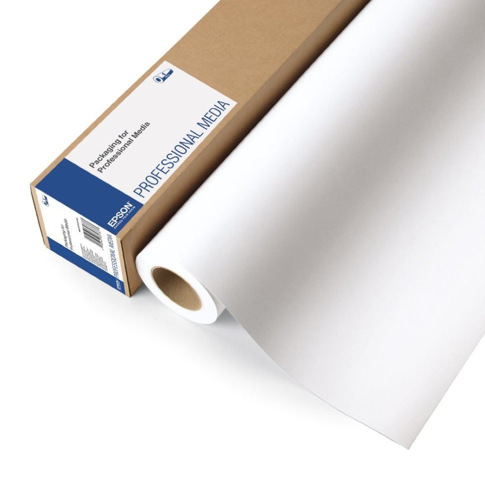41617 Самоклеящаяся фотобумага EPSON Enhanced Adhesive Synthetic Paper 24quot; х 30.5м (135 г/м2)