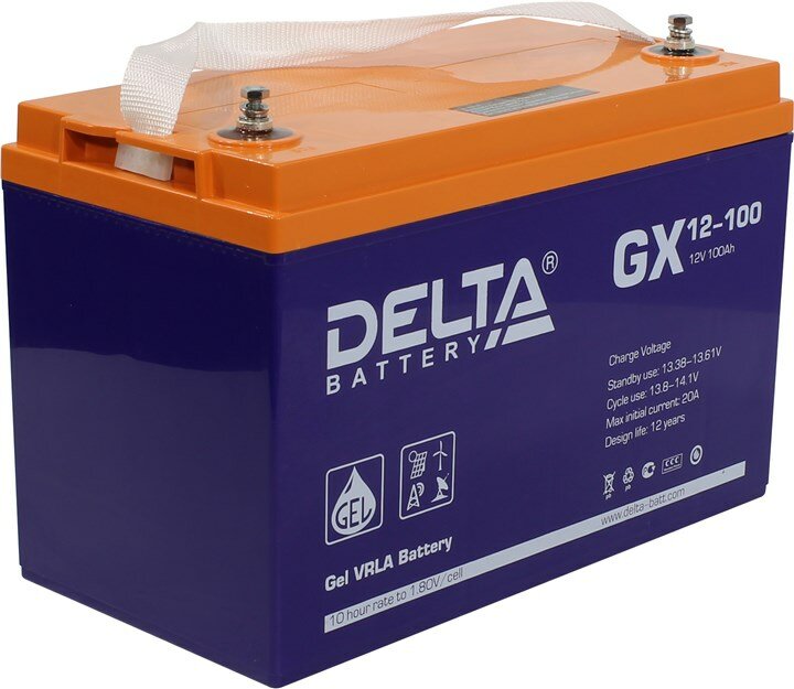 Аккумуляторная батарея DELTA GX 12-100 Xpert