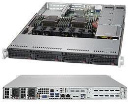 Серверная платформа Supermicro SuperServer 1U 6019P-WTR noCPU (2) Scalable / TDP 45-165W / memory (12) / Sataraid 0 / 1 / 5 / 10 / HDD (4) LFF / 2xGE / 2xFH, 1xLP, M2 / 2x750W