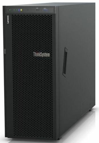 Сервер Lenovo ThinkSystem ST550 7X10A09VEA Tower 4U, 1xXeon Silver 4210 10C(85W/2.2GHz/13,75MB), 1x16GB/2Rx8/2666MHz/1.2V RDIMM, 2x480GB SSD(upto8/20)