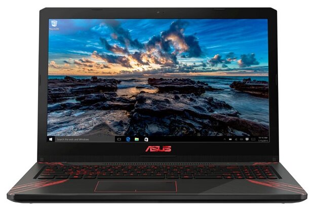 Ноутбук ASUS FX570UD-DM191T (Intel Core i7 8550U 1800MHz/15.6quot;/1920x1080/8GB/1000GB HDD/DVD нет/NVIDIA GeForce GTX 1050 2GB/Wi-Fi/Bluetooth/Windows 10 Home)