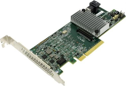 Контроллер SAS Intel RS3DC040 4ch 1000МБ до 128 устройств (PCI Express 3.0 x8, SAS/SATA III, Уровни RAID: 0, 1, 10, 5, 50, 6, 60), Single