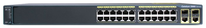 Коммутатор (switch) Cisco (WS-C2960R+24TC-S)