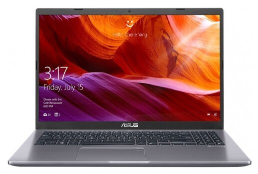 Ноутбук ASUS Laptop 15 X509UJ-EJ036T (Intel Pentium 4417U 2300MHz/15.6quot;/1920x1080/4GB/512GB SSD/DVD нет/NVIDIA GeForce MX230 2GB/Wi-Fi/Bluetooth/Windows 10 Home)