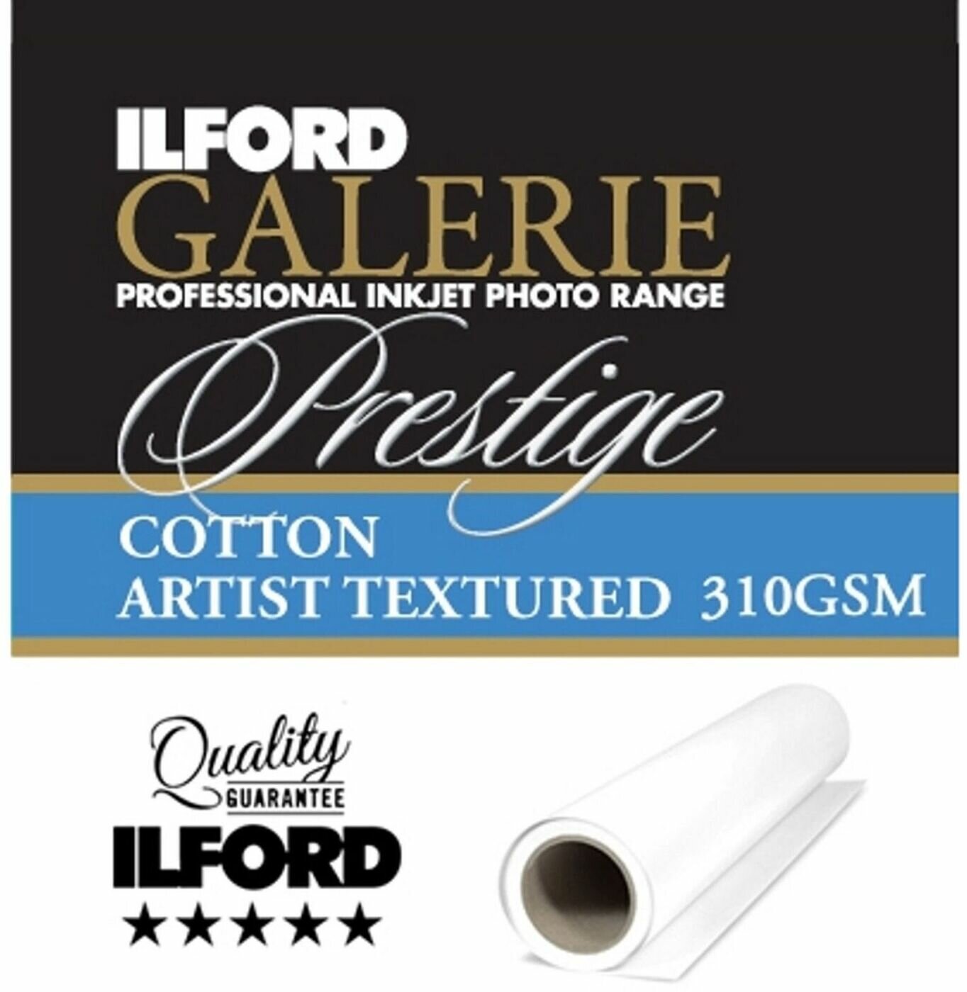 Фотобумага ILFORD Galerie Cotton Artist Textured, текстурная матовая, 43,2 см x 15 м