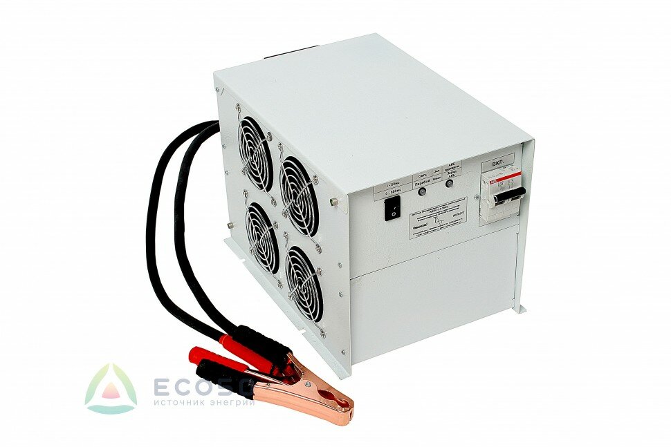 Инвертор с зарядным устройством ИБПС-24-2000 2000Вт/24В чистый синус