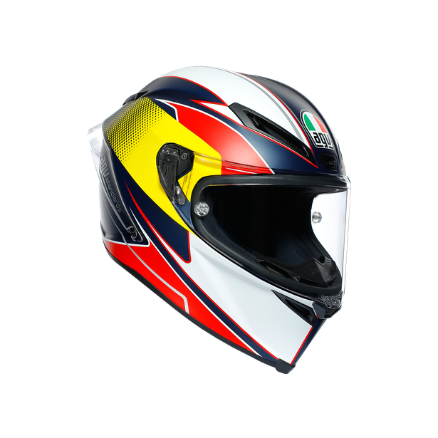 Шлем AGV Corsa R Supersport Blue/Red/Yellow ML