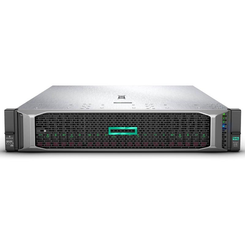 Сервер HPE Proliant DL385 Gen10 7451 Rack(2U)/2xEPYC24C 2.3GHz(64MB)/2x32GbR2D_2666/P408i-aFBWC+Exp(2Gb/RAID 0/1/10/5/50/6/60)/noHDD(24)SFF/noDVD/iLOadv/6HPFans_HighPerf/4x1GbEth/2x10/25GbSFP/EasyRK+CMA/2x800w 878724-B21