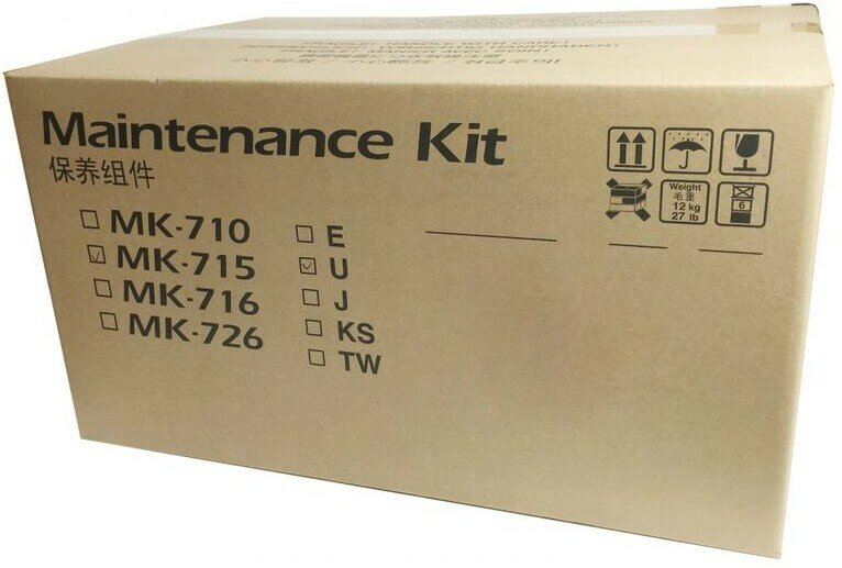 MK-715 (1702GN8NL0) оригинальный сервисный комплект Kyocera для принтера Kyocera KM-3050, 400 000 страниц