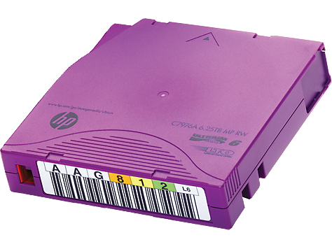 Картридж HP Ultrium LTO6 6.25TB (C7976AN) bar code non custom labeled cartridge 20 pack (for libraries  autoloaders; incl. 20 x C7976L)